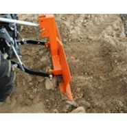 Lame niveleuse arrière ou avant pour micro tracteur, largeur 1.20m