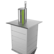 Système de déchets enterrés métallique  souterrain - APTO_2