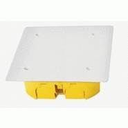 Boîte de dérivation à encastrer DEBFLEX - 8 entrées - IP20 - 129x129x43 mm_2