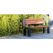 Ensemble pique-nique en plastique recyclé - KIT HYDE PARK - 165 ou 195 cm - Design sobre et contemporain_2