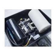 Moteur électrique monophasé 220V 3kW - 1500tr/min - Bride B34 avec trous taraudés et pattes_2