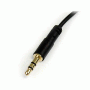 StarTech Cble audio stéréo Slim 3,5 mm à  angle droit de_2
