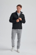 Veste softshell Essential Russell - Réf : RU420M - Traitement déperlant sans PFC - Tailles XS à 3XL_2