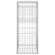 Vidaxl poteau à panier de gabion 40x40x100 cm fer 151260_2