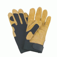 Gants de manutention Pro - Taille 8 - Résistance à l'abrasion et souplesse_2