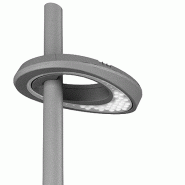 Lampadaire urbain twister / led / 90 w / 10585 lm / en aluminium / 8 m