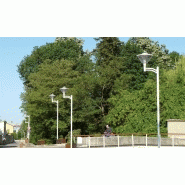 Luminaire d'éclairage public Novellum - LED - 5400 lm - Aluminium - Hauteur conseillée 5 m - Technologie réfractrice MTR_2