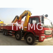 Grue auxiliaire XCMG - SQ12ZK3Q - 12T - 30T.M de capacité de levage et extension hydraulique 9,78m_2