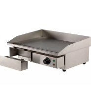 Plaque grille électrique COMBISTEEL - 230V - Réf 7455.1075 - Surface lisse - Acier inoxydable 430_2