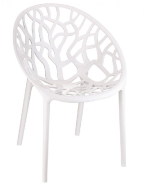 Lot de 8 Fauteuils empilables - Polycarbonate - CRYSTAL_2