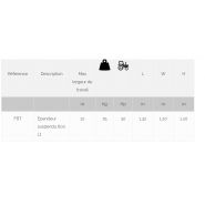 FRT Distributeur d'engrais - David Industries - largeur de travail 1,10 à 16 m - acier inoxydable_2