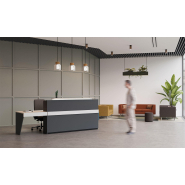Banque d'accueil design Atlas - lignes aériennes, coloris ultra tendance et éclairage LED intégré_2