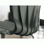 Chaise de collectivité IXUM - monocoque en polypropylène - modèle empilable_2