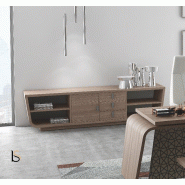 Meuble de service Larus - Dellarovere. - Noyer