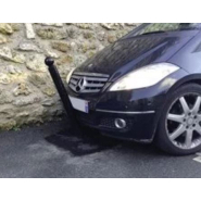 Potelet à mémoire de forme à gorge - Hauteur 600 mm - Tête cylindrique - À sceller dans le béton_2