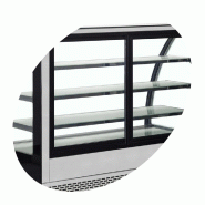 Vitrine réfrigérée sur base 218 litres | Tefcold - LPD1200C/BLACK_2