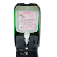 Distributeur mural de savon liquide CPA ANIOS - Hygiène médicale - Compact et sécurisé_2