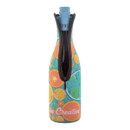 Housse isotherme en néoprène zippée pour bouteille de vin ou champagne - Impression sublimation sur mesure_2