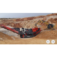 Concasseur à percussion sur chenilles de grande taille - Technologie Prisec - Sandvik QI442 HSI_2