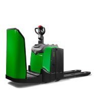Transpalette électrique autoporté P300 pour vos opérations de manutention en Isère et Rhône   -  disponible en achat neuf et en location de courte à longue durée_2