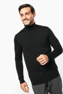 Pull Mérinos col roulé homme - Kariban Premium - 100% laine extra-fine peignée - Réf: PK912_2
