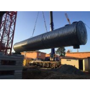 Bassin d'orage en acier galvanisé pour la rétention des eaux pluviales excédentaires_2