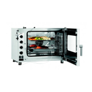 Four mixte à vapeur professionnel en acier inoxydable, simple à utiliser - silverstream 5111m réf. 116726 bartscher_2