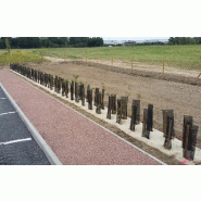 Toile de paillage écologique PLA-chanvre - 50m, 0,56m - 450g/m² - Fabrication française_2