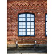 Banquette public Birka réf 8037083 - Hags - Montage en 1 heure - Dimensions 1760x490x450 mm_2