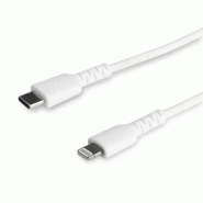 StarTech Cble USB-C vers Lightning Blanc Robuste 2m_2