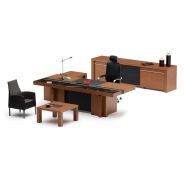 Armada - Bureau de direction - Bürotime - Bois naturel avec armoire à verrouillage numérique et fonctionnalités modernes_2