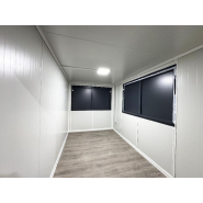Conteneur snack - Modèle EICHE IMBISS MINI avec isolation thermique et panneau trapézoïdal_2