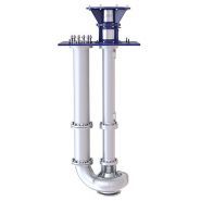 Pompe centrifuge verticale GVRN - Rheinhütte - pour acides et acide sulfurique - température -20°C à 60°C_2