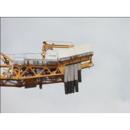 MD 1600 Topbelt 24 - Grue à tour Manitowoc - Hauteur sous crochet 91,6 m (300,5 ft) - Convoyeur béton intégré_2