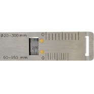 Circomètre - ruban en acier - diamètres 20 à 2300 mm - lecture au 0,1 mm - Réf. 627219_2