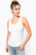 Débardeur femme Kariban - Réf: K361 - 95% coton, 5% élasthanne - Encolure ronde et coupe moderne_2