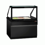 Saladette TORONTO - L1250 mm - Noire - 2 portes - 3x GN 1/1 - P900_2