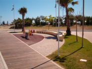 Banc en béton Cuc modulaire avec assise en ciment blanc ou gris Green Seal - 65 x 55,6 x 57 cm_2