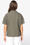 Chemise écoresponsable oversize en lyocell femme - Native Spirit - Réf: NS514 - Coupe oversize et matières responsables_2