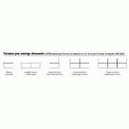 Cloison frontale haute pour bureaux Bench - Mobel Linea - 180, Argent, Vert A529_2