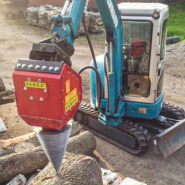 Fendeuse à vis M2 5.2S LASCO - 2 moteurs Parker - Compatible mini-pelle, chargeuse, télescopique_2