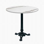 Table bistrot Bistrotab - piétement en fonte, choix de plateaux sur mesure, usage intérieur et extérieur_2