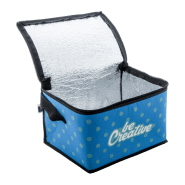 Sac isotherme zippé en feutrine RPET - Face avant imprimée en quadri - Pour 6 cannettes de 0,33 L_2