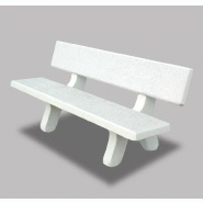 Banc Béton blanc_2