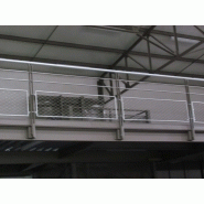 Garde-corps avec portillons intégrés - Hauteur 1100mm - Conformes aux normes_2