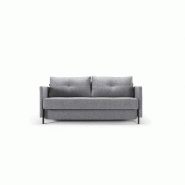 Canapé convertible design Cubed 02 Arms 160 Twist Granite - Innovation Living - Lit 200x160 cm_2
