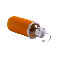 Gourde de sport en verre 420 ml - avec housse néoprène rouge et dragonne_2