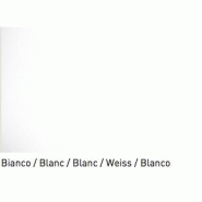 Bureau X7 avec plateaux laqués - Officity. - 190, Blanc, Droite_2