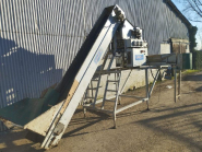 Peseuse linéaire Ghisetti PV130E - modèle 1988 - avec élévateur de chargement et tapis transversal - En occasion_2