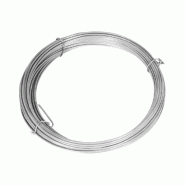 Vidaxl clôture à mailles avec poteaux acier galvanisé 25x1,5 m argenté 145753_2